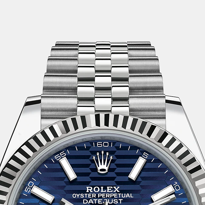 Datejust 41mm, Oystersteel and 18k White Gold, Ref# 126334-0032