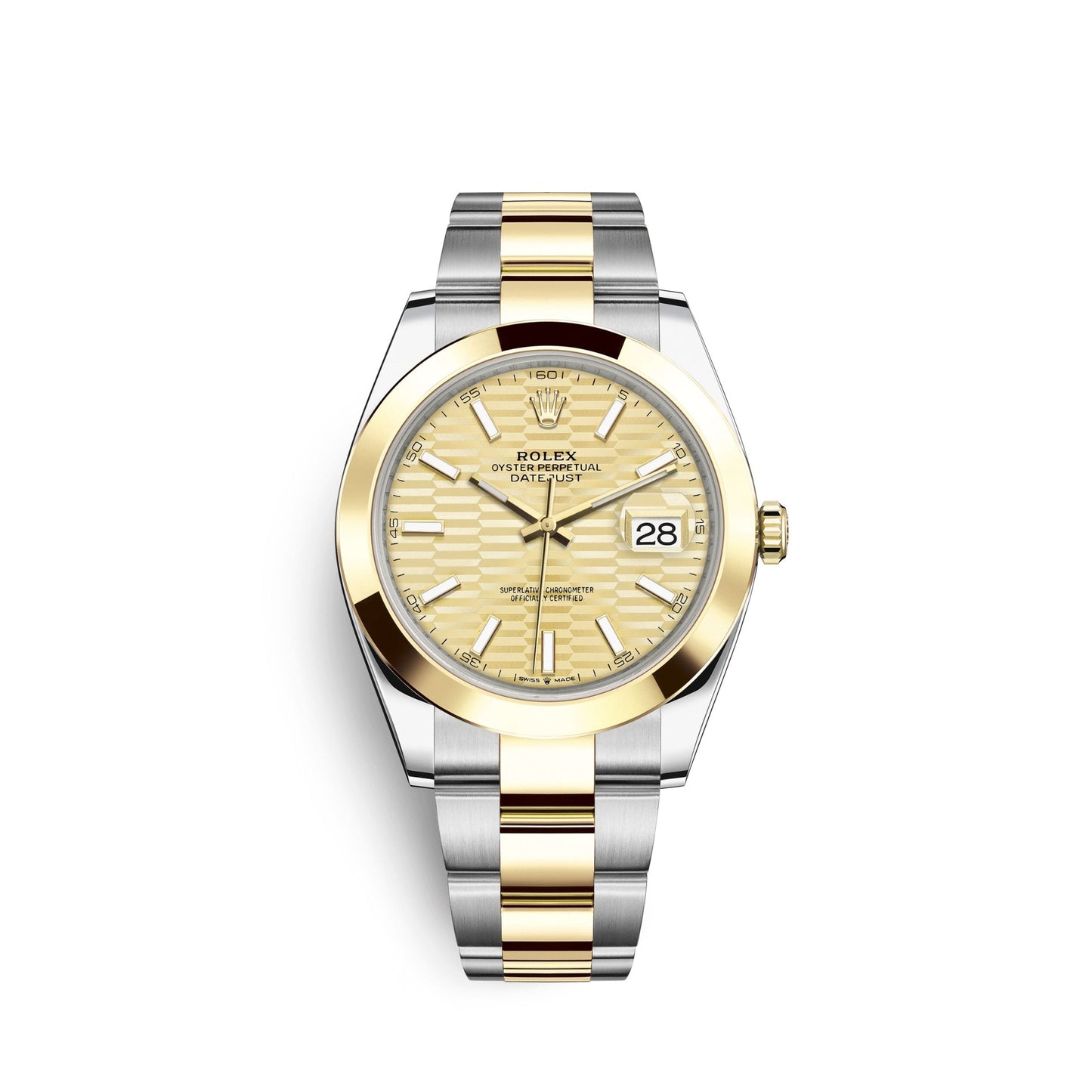 Datejust 41mm, Oystersteel and 18k Yellow Gold, Ref# 126303-0021