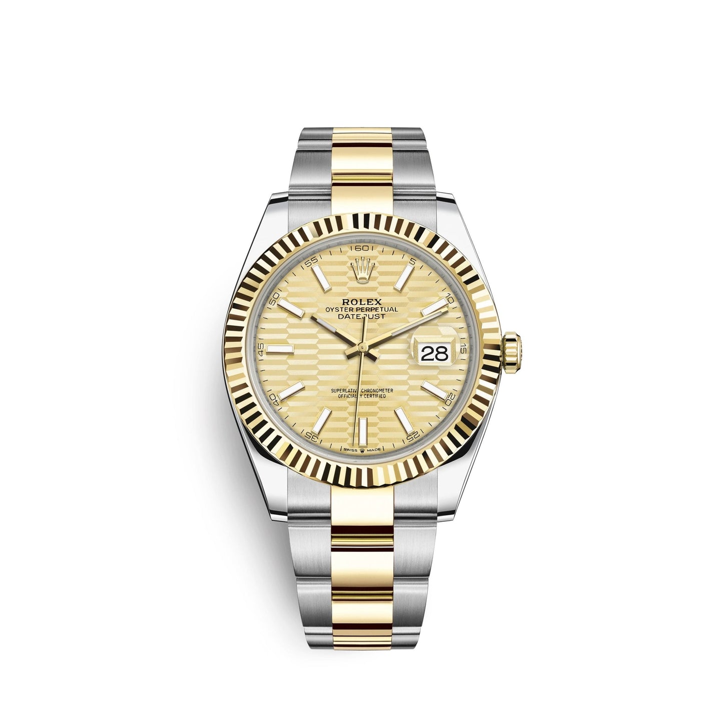 Datejust 41mm, Oystersteel and 18k Yellow Gold, Ref# 126333-0021