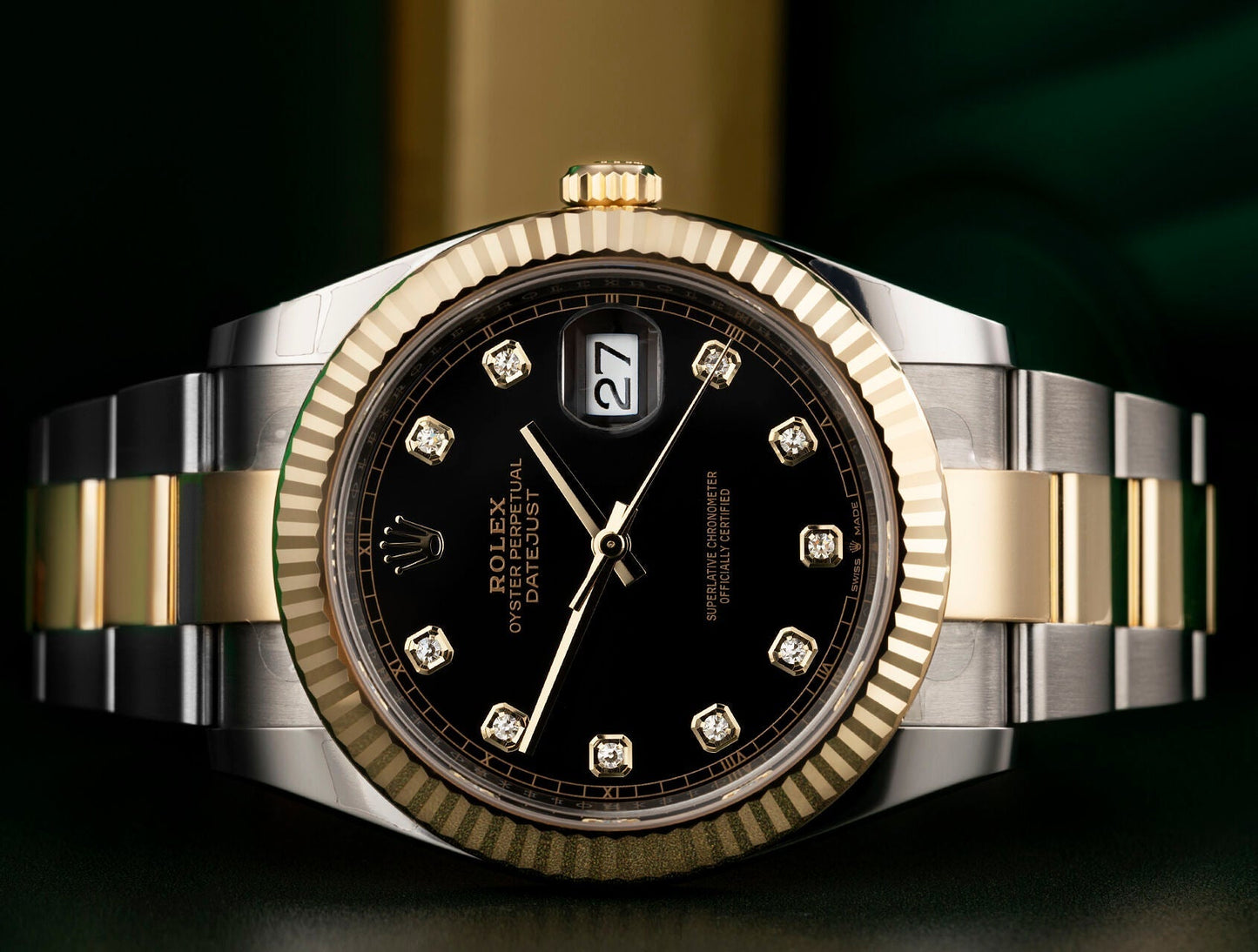 Datejust M126333-0005 Oyster, 41 mm, Oystersteel and yellow gold