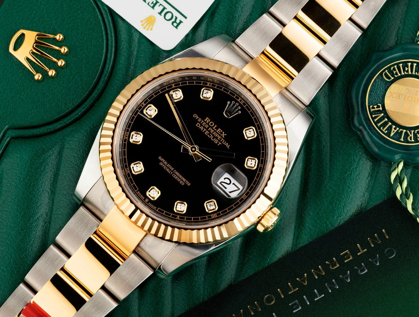 Datejust M126333-0005 Oyster, 41 mm, Oystersteel and yellow gold