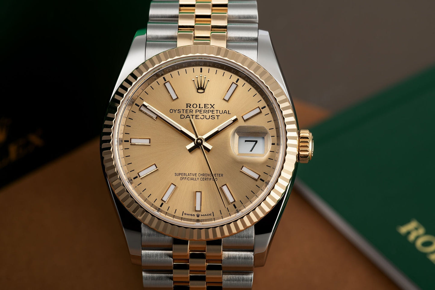 Datejust M126333-0010 Oyster, 41 mm, Oystersteel and yellow gold