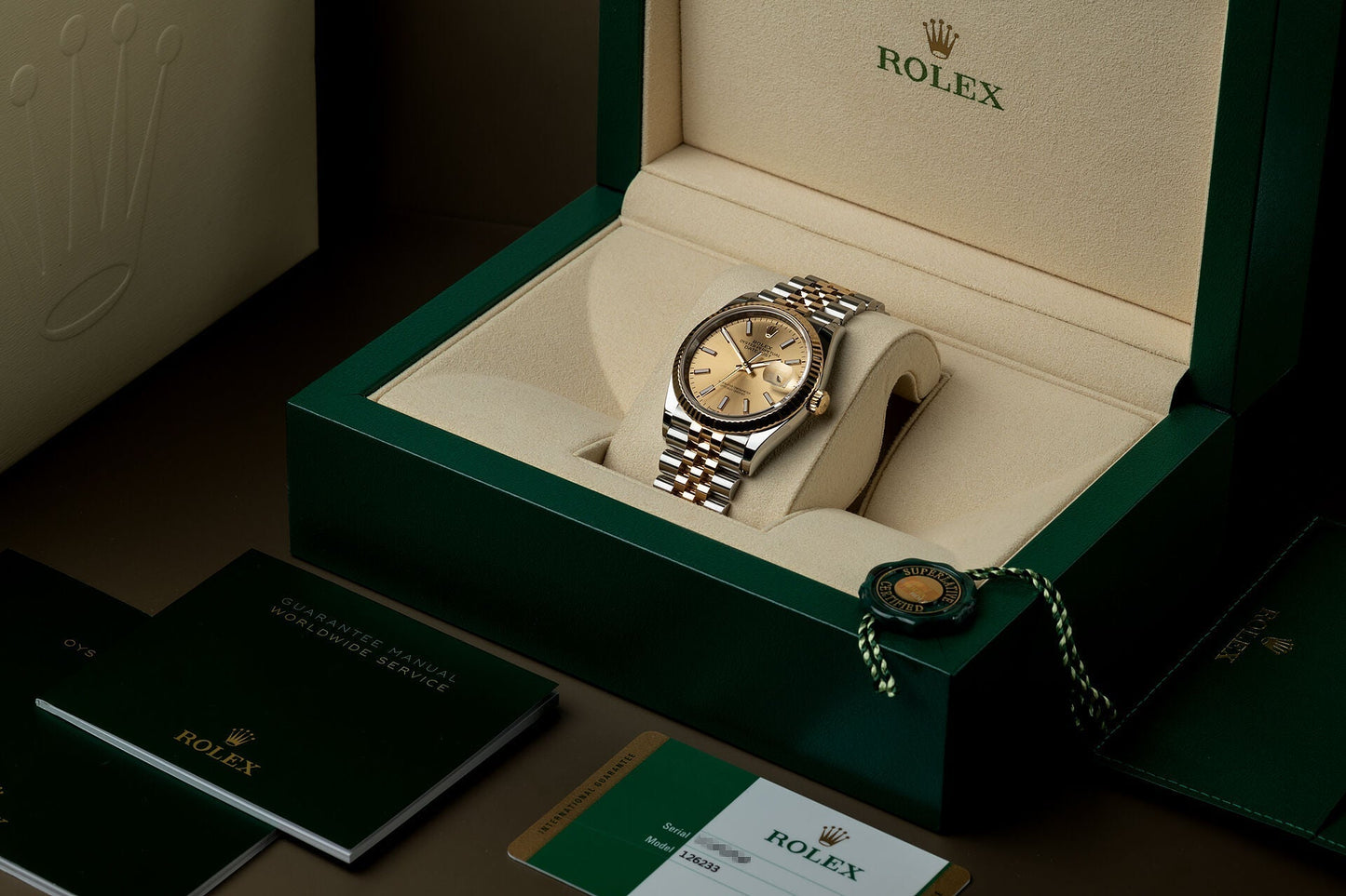 Datejust M126333-0010 Oyster, 41 mm, Oystersteel and yellow gold