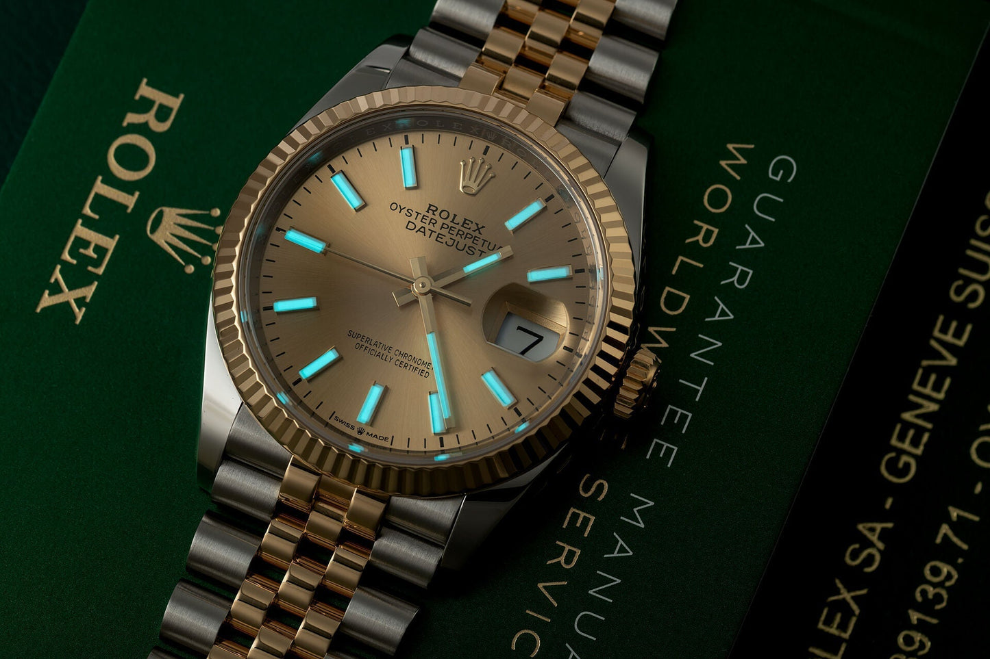 Datejust M126333-0010 Oyster, 41 mm, Oystersteel and yellow gold