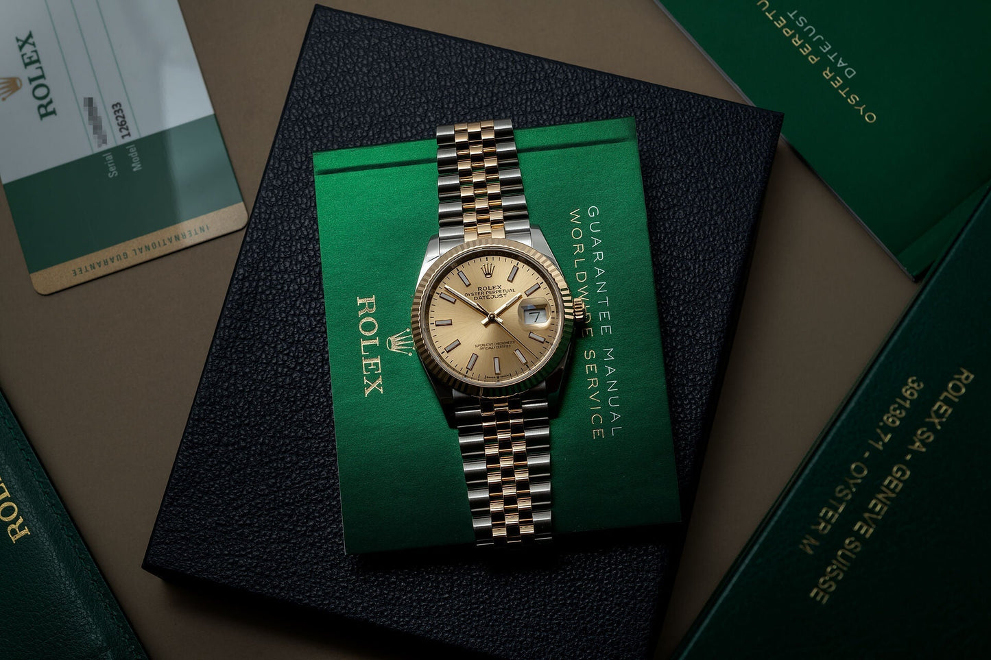 Datejust M126333-0010 Oyster, 41 mm, Oystersteel and yellow gold