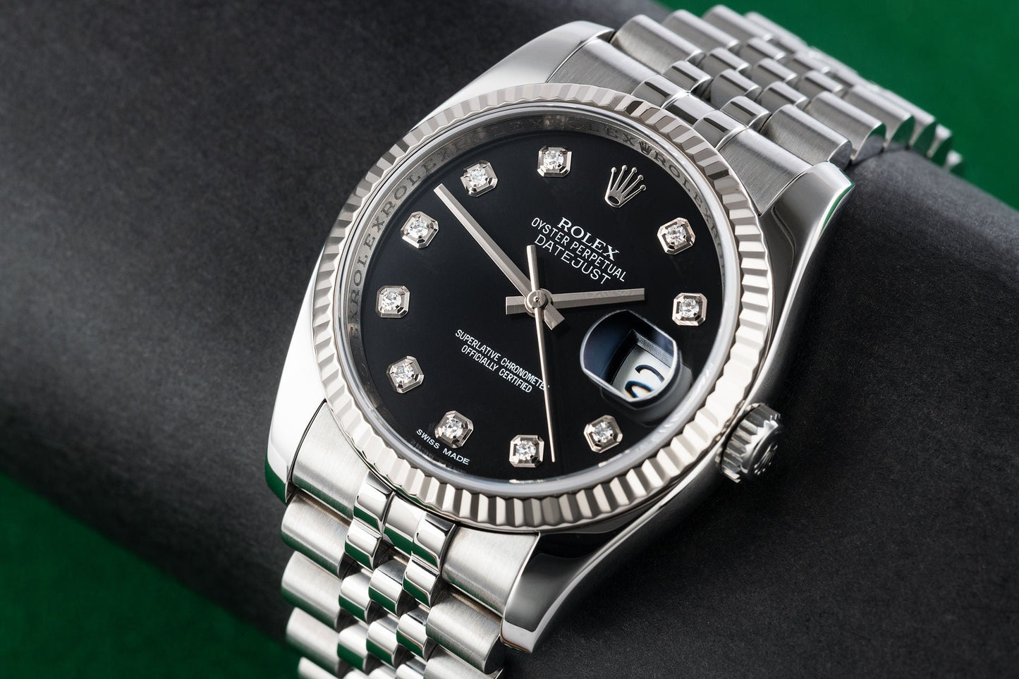 Datejust M126334-0006 Oyster, 41 mm, Oystersteel and white gold