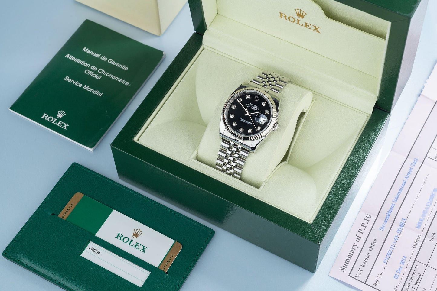 Datejust M126334-0006 Oyster, 41 mm, Oystersteel and white gold