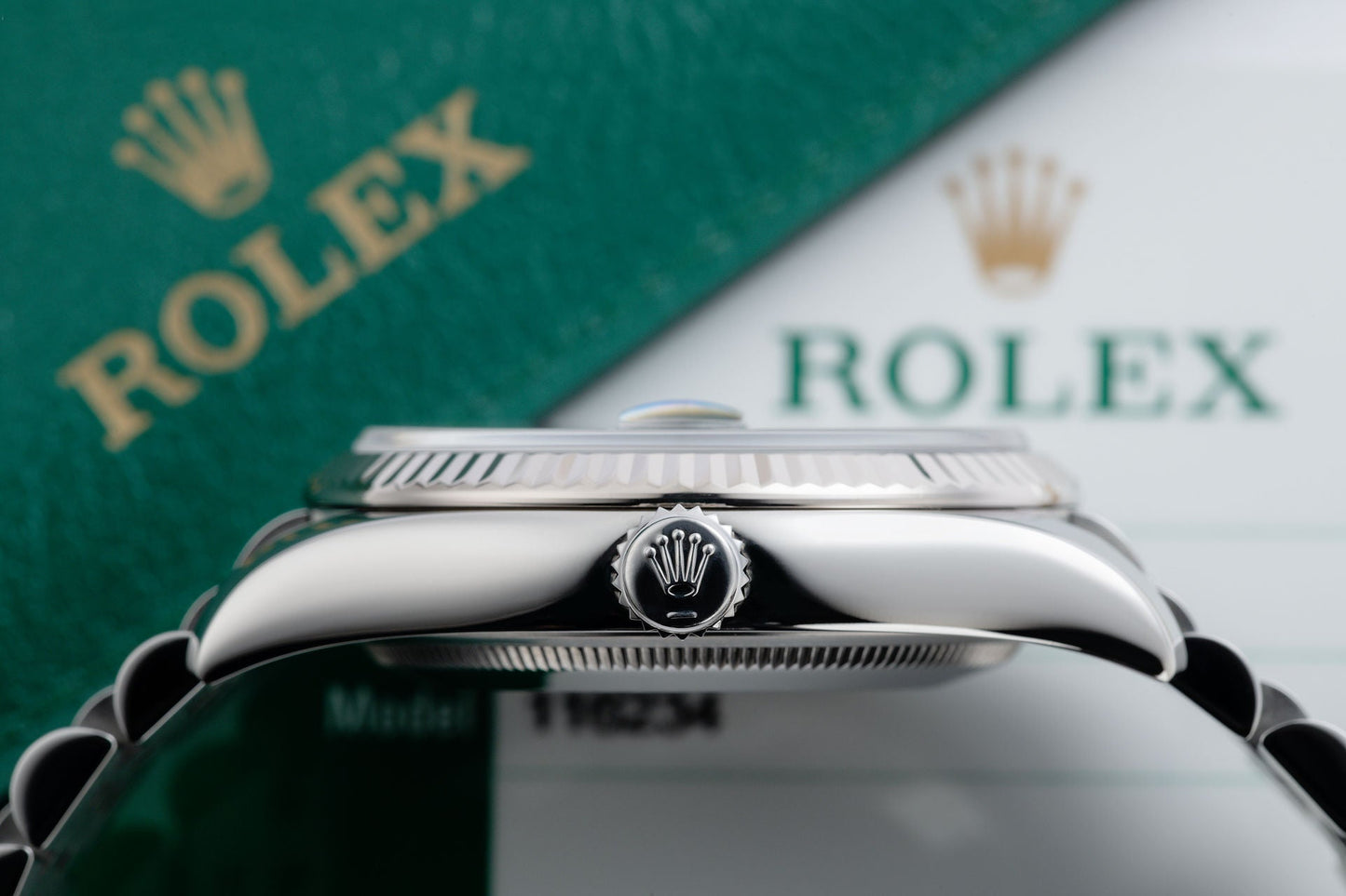 Datejust M126334-0006 Oyster, 41 mm, Oystersteel and white gold