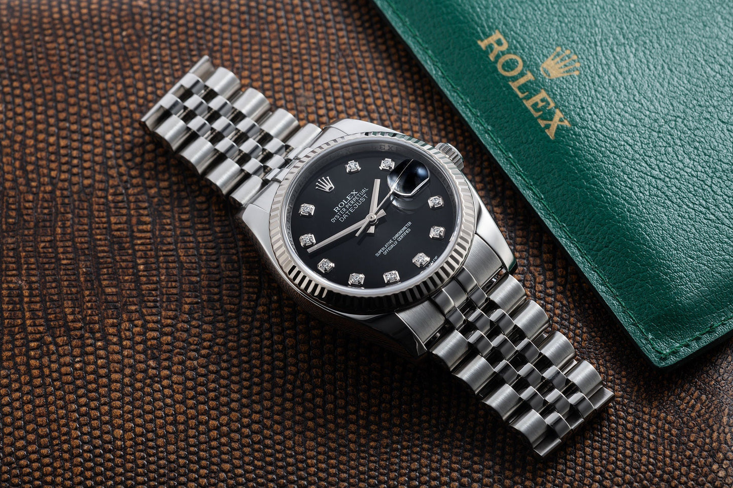 Datejust M126334-0006 Oyster, 41 mm, Oystersteel and white gold