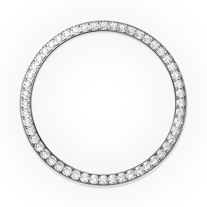 Day-Date 36, 18k White Gold with Diamond-set, 36mm, Ref# 128349rbr-0032
