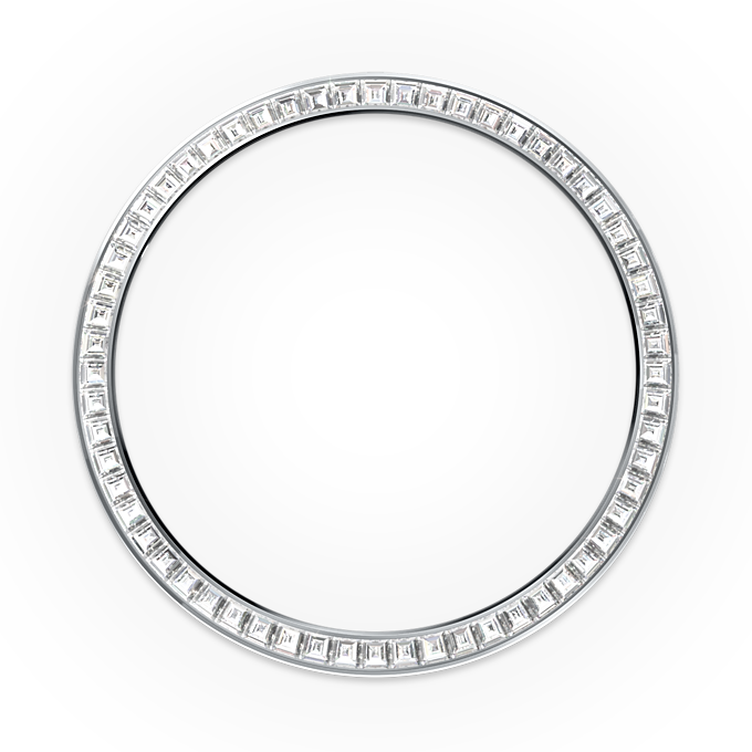 Day-Date 36, Platinum with Diamond-set, 36mm, Ref# 128396tbr-0016