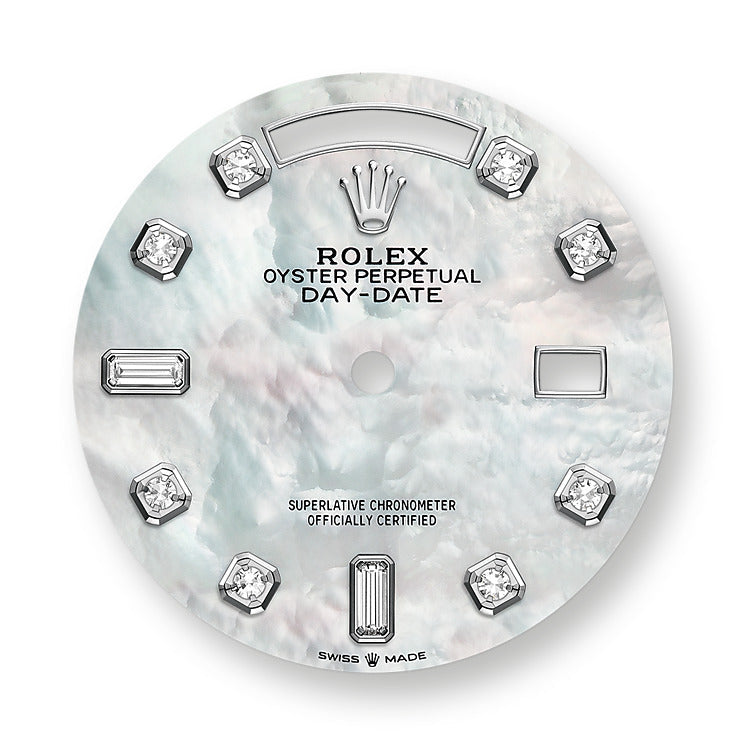Day-Date, 36mm, Platinum and Diamonds, Ref# 128396tbr-0005