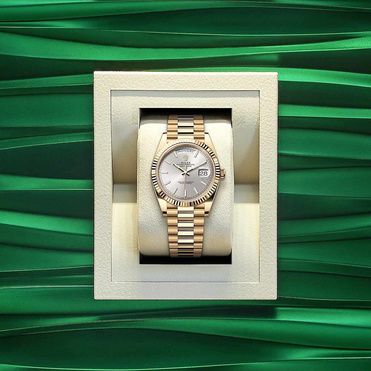 Day-Date 40, 18k Yellow Gold, 40mm, Ref# 228238-0066