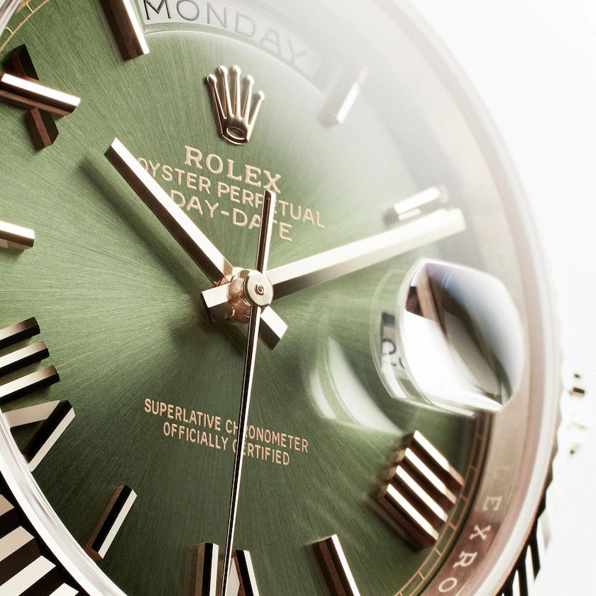 Day-Date 40 Everose gold Ref# 228235-0025