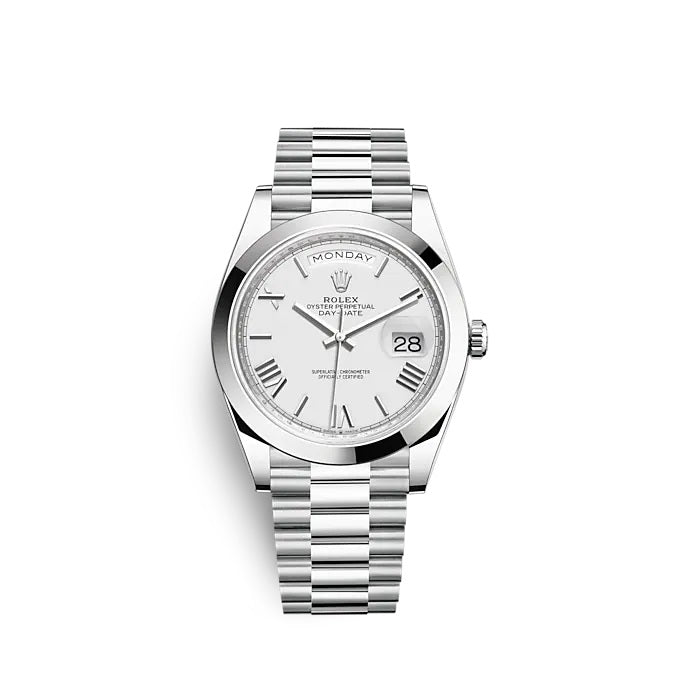 Day-Date 40 Platinum Ref# 228206-0028