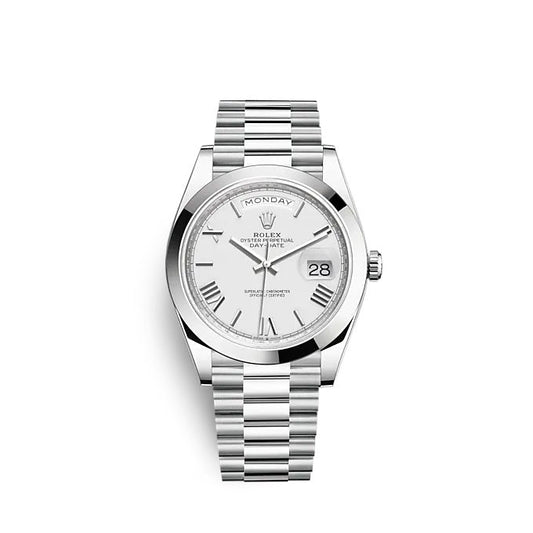 Day-Date 40 Platinum Ref# 228206-0028