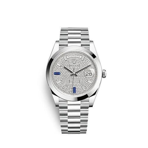 Day-Date 40 Platinum Ref# 228206-0029