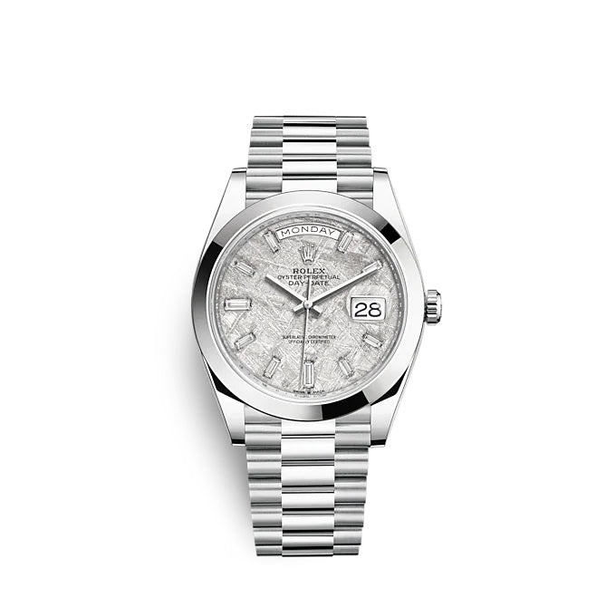Day-Date 40 Platinum Ref# 228206-0036