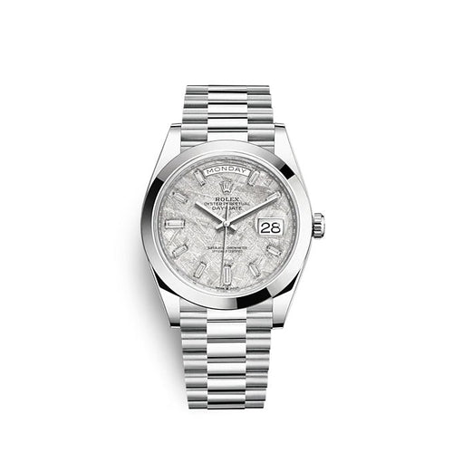 Day-Date 40 Platinum Ref# 228206-0036