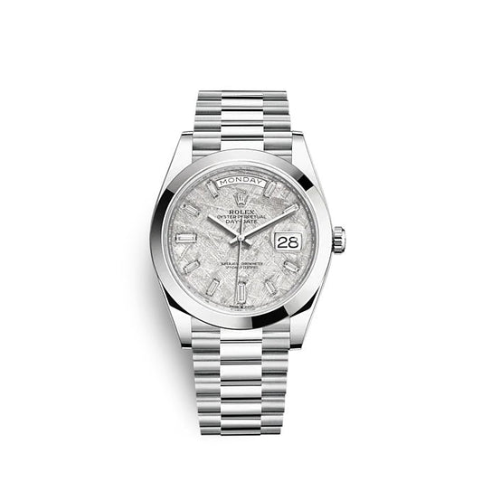 Day-Date 40 Platinum Ref# 228206-0036