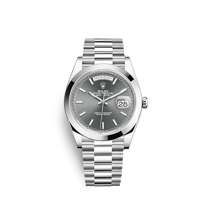 Day-Date 40 Platinum Ref# 228206-0045