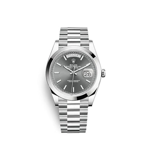 Day-Date 40 Platinum Ref# 228206-0045