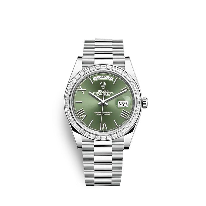 Day-Date 40 Platinum Ref# 228396TBR-0020