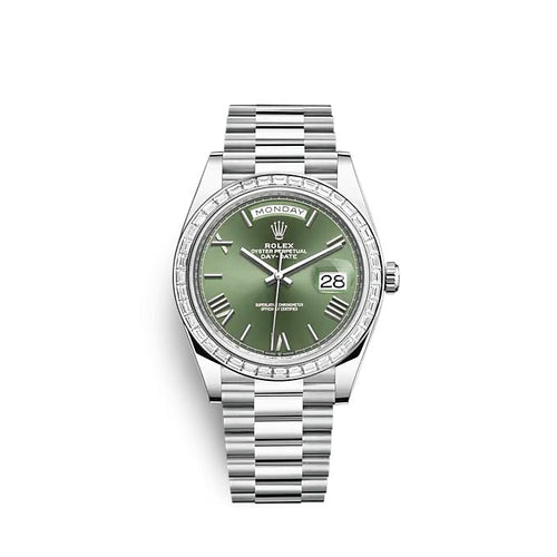 Day-Date 40 Platinum Ref# 228396TBR-0020