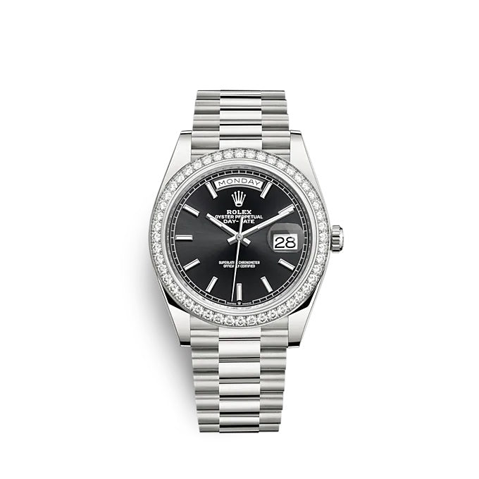 Day-Date 40 White gold Ref# 228349RBR-0002