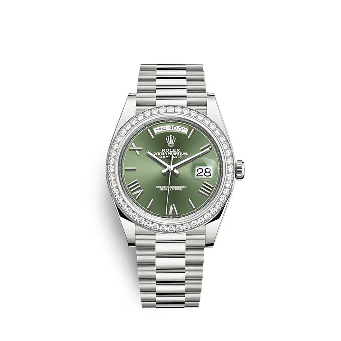 Day-Date 40 White gold Ref# 228349RBR-0030