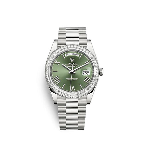 Day-Date 40 White gold Ref# 228349RBR-0030