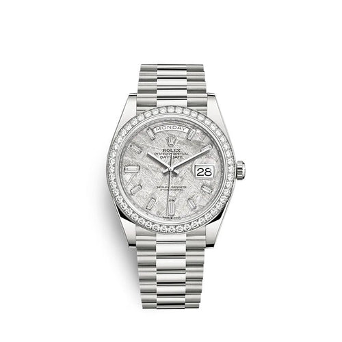 Day-Date 40 White gold Ref# 228349RBR-0040