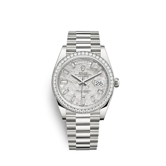 Day-Date 40 White gold Ref# 228349RBR-0040