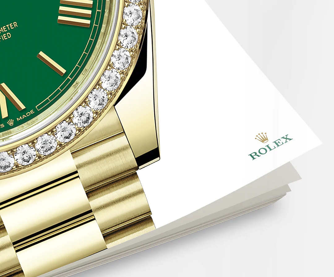 Day-Date, 40mm, 18k Yellow Gold and Diamonds, Ref# 228348rbr-0040