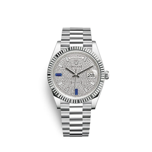 Day-Date, 40mm, Platinum, Ref# 228236-0009