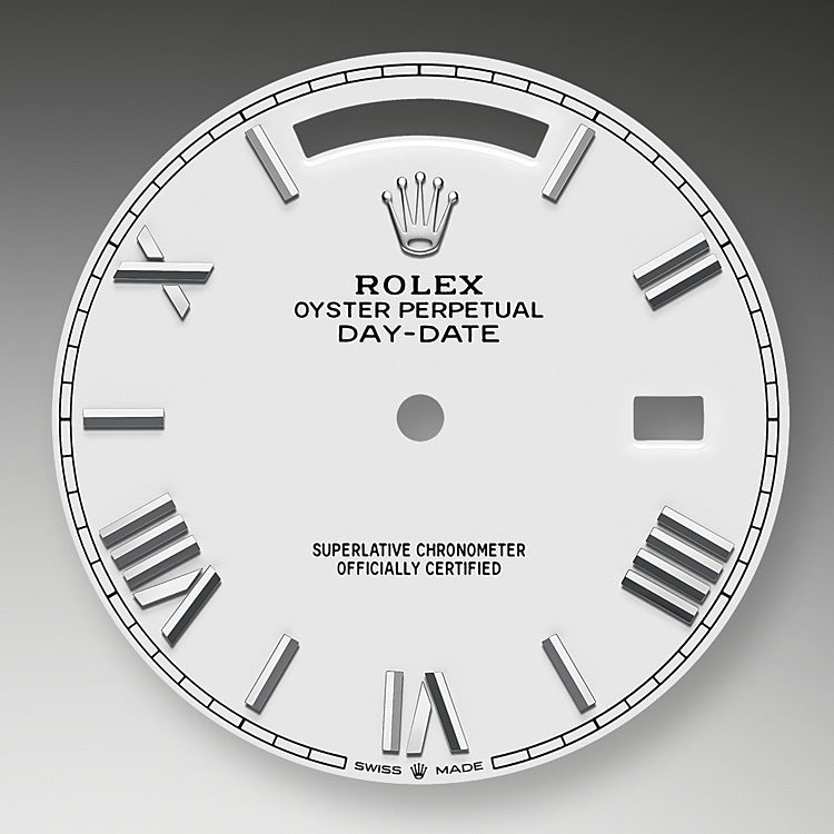 Day-Date, 40mm, Platinum, Ref# 228236-0010