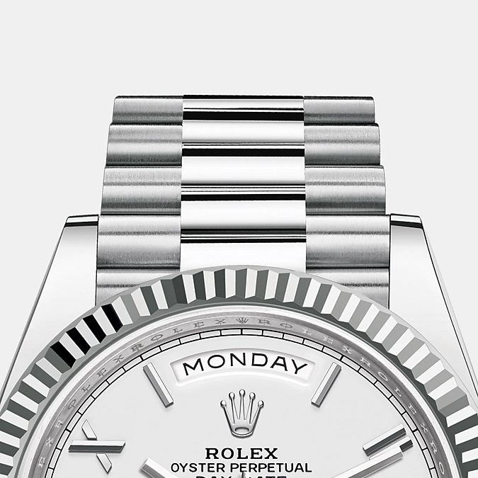 Day-Date, 40mm, Platinum, Ref# 228236-0010