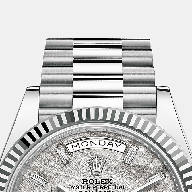 Day-Date, 40mm, Platinum, Ref# 228236-0011