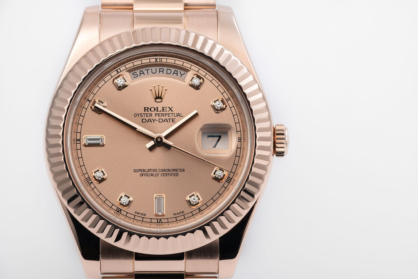 Day-Date M128235-0009 Oyster, 36 mm, Everose gold