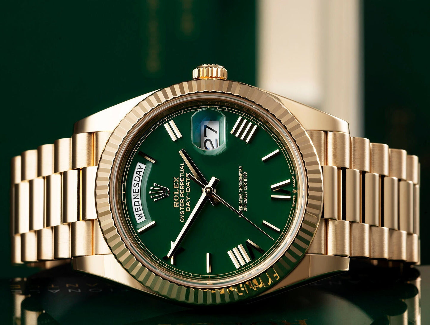 Day-Date M228238-0061 Oyster, 40 mm, yellow gold