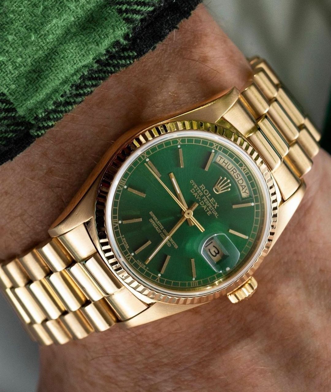 Day-Date M228238-0061 Oyster, 40 mm, yellow gold