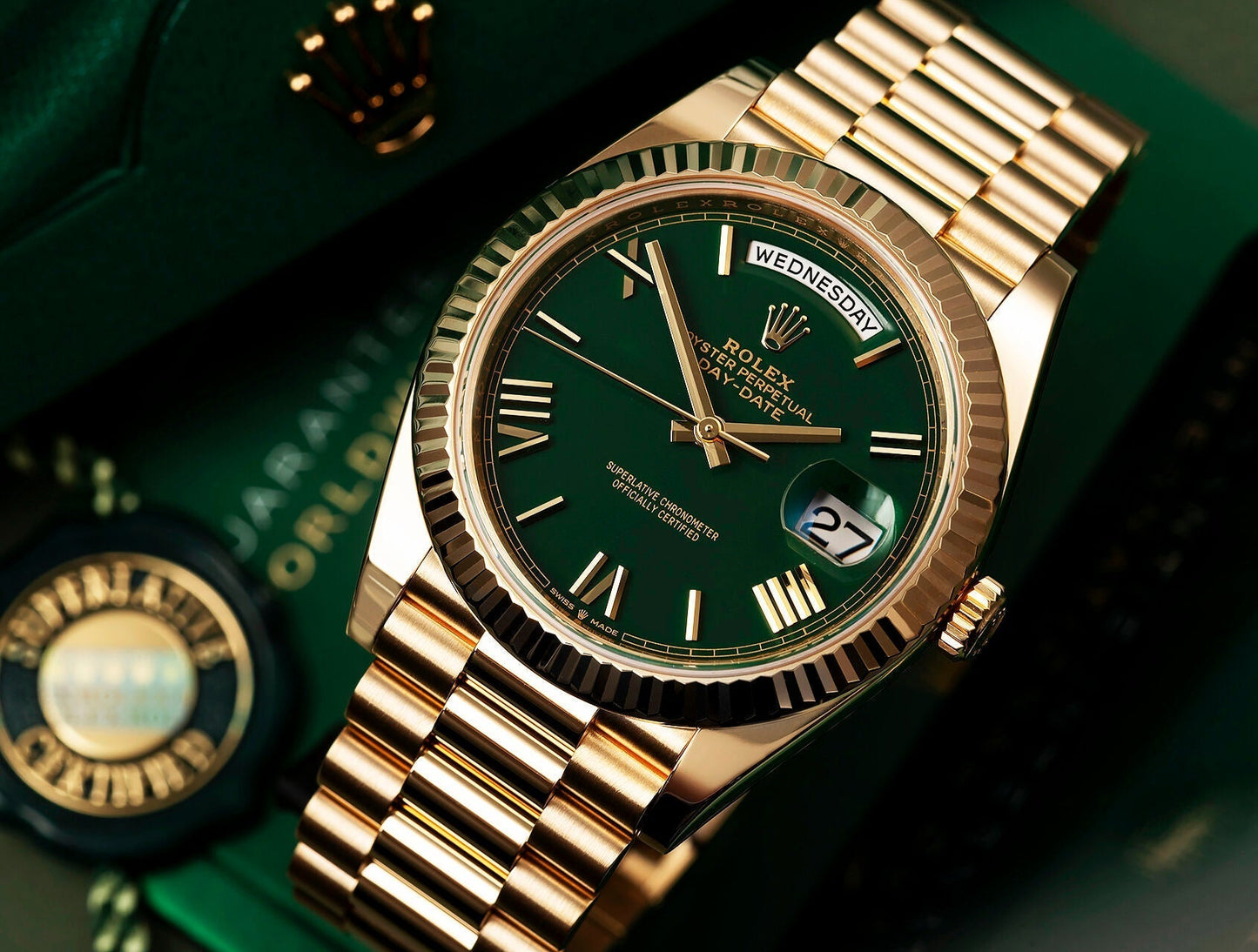 Day-Date M228238-0061 Oyster, 40 mm, yellow gold
