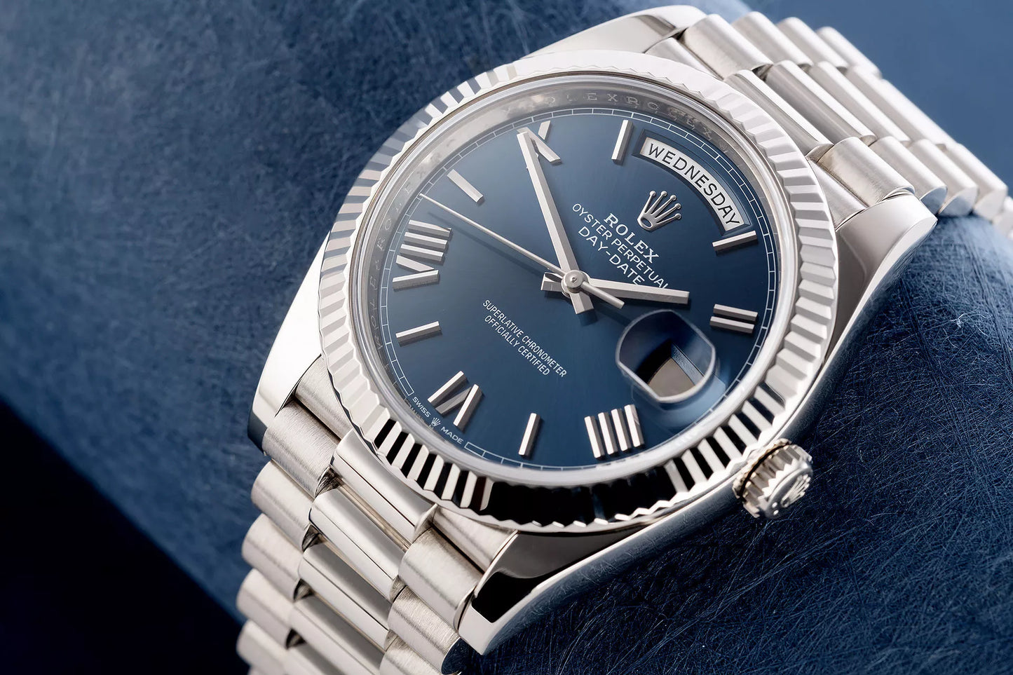 Day-Date Oyster, 40 mm, white gold M228239-0007