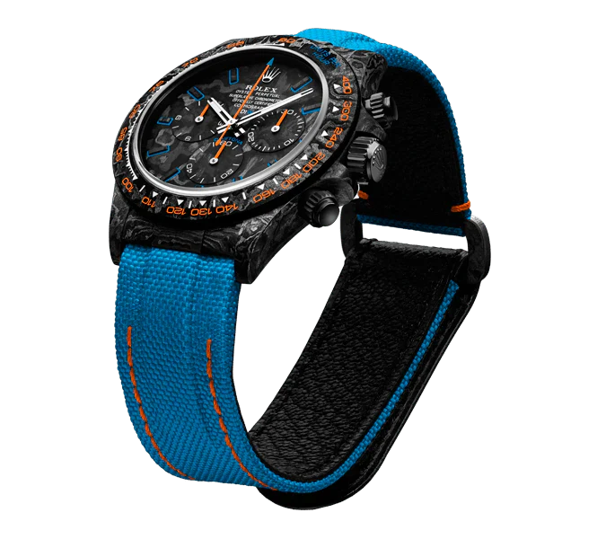 Diw Daytona carbon all carbon tropical 40mm oyster black