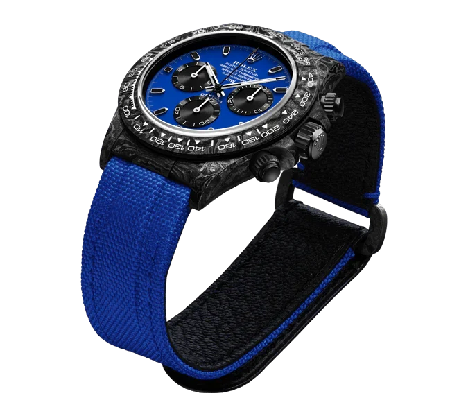 Diw Daytona carbon miami blue 40mm oyster black