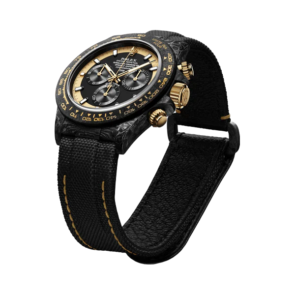 Diw Daytona cream invert gold 40mm oyster black