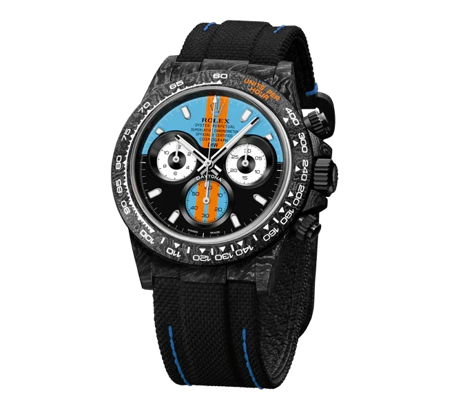 Diw Daytona gt blue 40mm oyster black