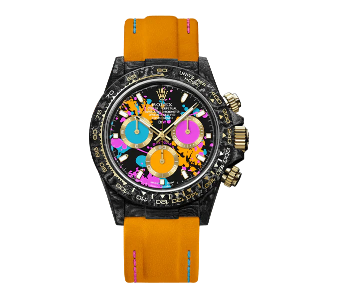 Diw Daytona Motley Orange motley orange 40mm oyster black 116503MTO01