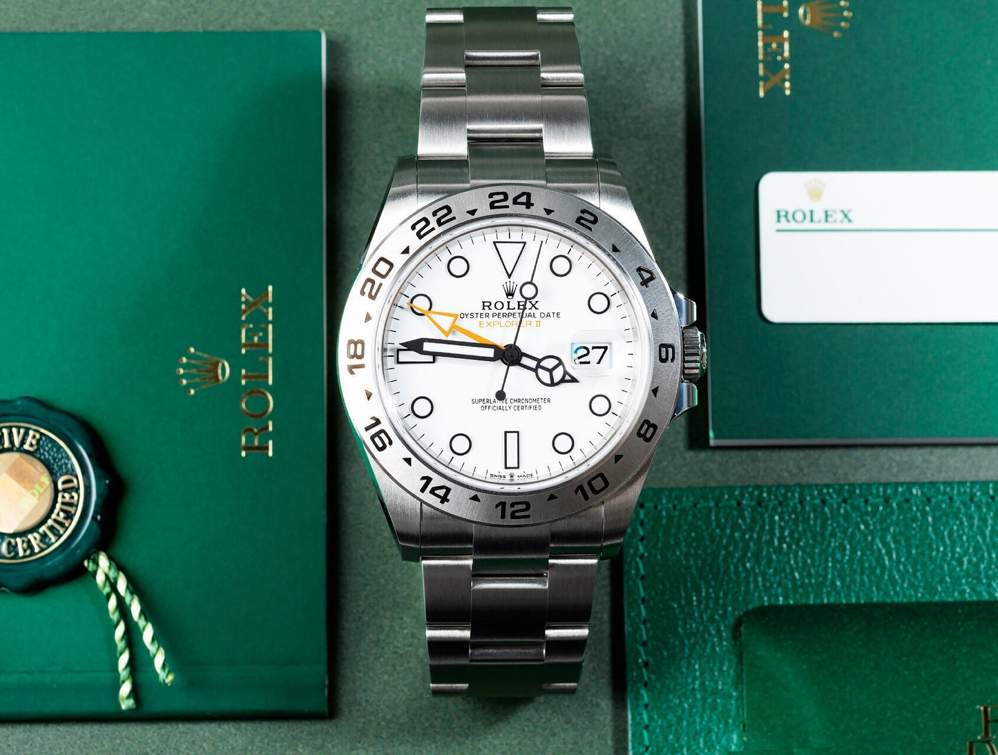 Explorer II Oyster, 42 mm, Oystersteel m216570-0001