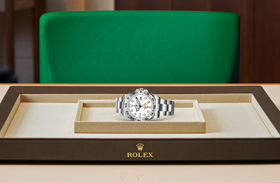 Explorer II Oyster, 42 mm, Oystersteel m216570-0001